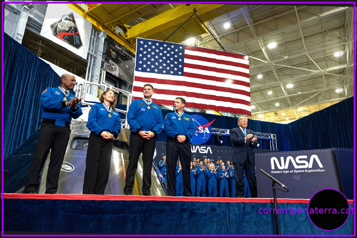 Tripulación Artemis II de la NASA Recibe la Medalla Espacial del Congreso de Honor