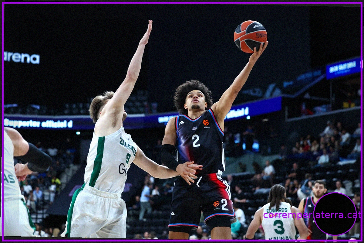 Paris Basketball obtiene su primera victoria en la Euroliga tras vencer a Zalgiris Kaunas
